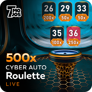 500x Cyber Auto Roulette