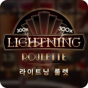 Korean Dealer Lightning Roulette